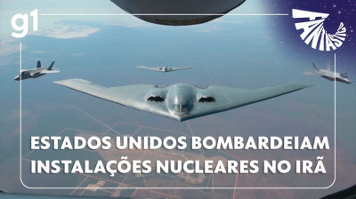 Estados Unidos bombardeiam instalações nucleares no Irã (FANTÁSTICO - 22/06/2025)