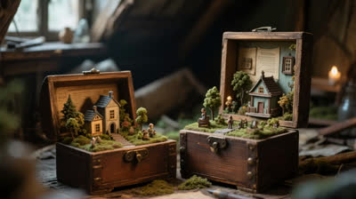 Historia al Estilo de un Mundo en Miniatura