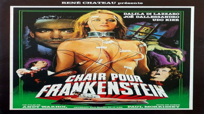 Chair pour Frankenstein Flesh for Frankenstein 1973