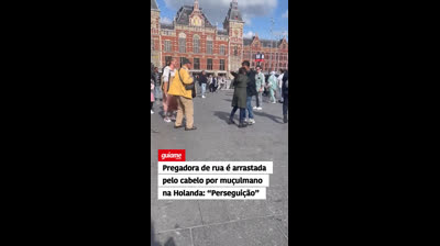 JOVEN PREGADORA É AGREDIDA POR RELIGIOSO NA OLANDA