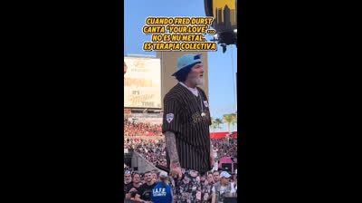 FRED DURST Y SU COVER DE “YOUR LOVE