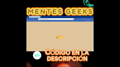 TACO con HTML y CSS